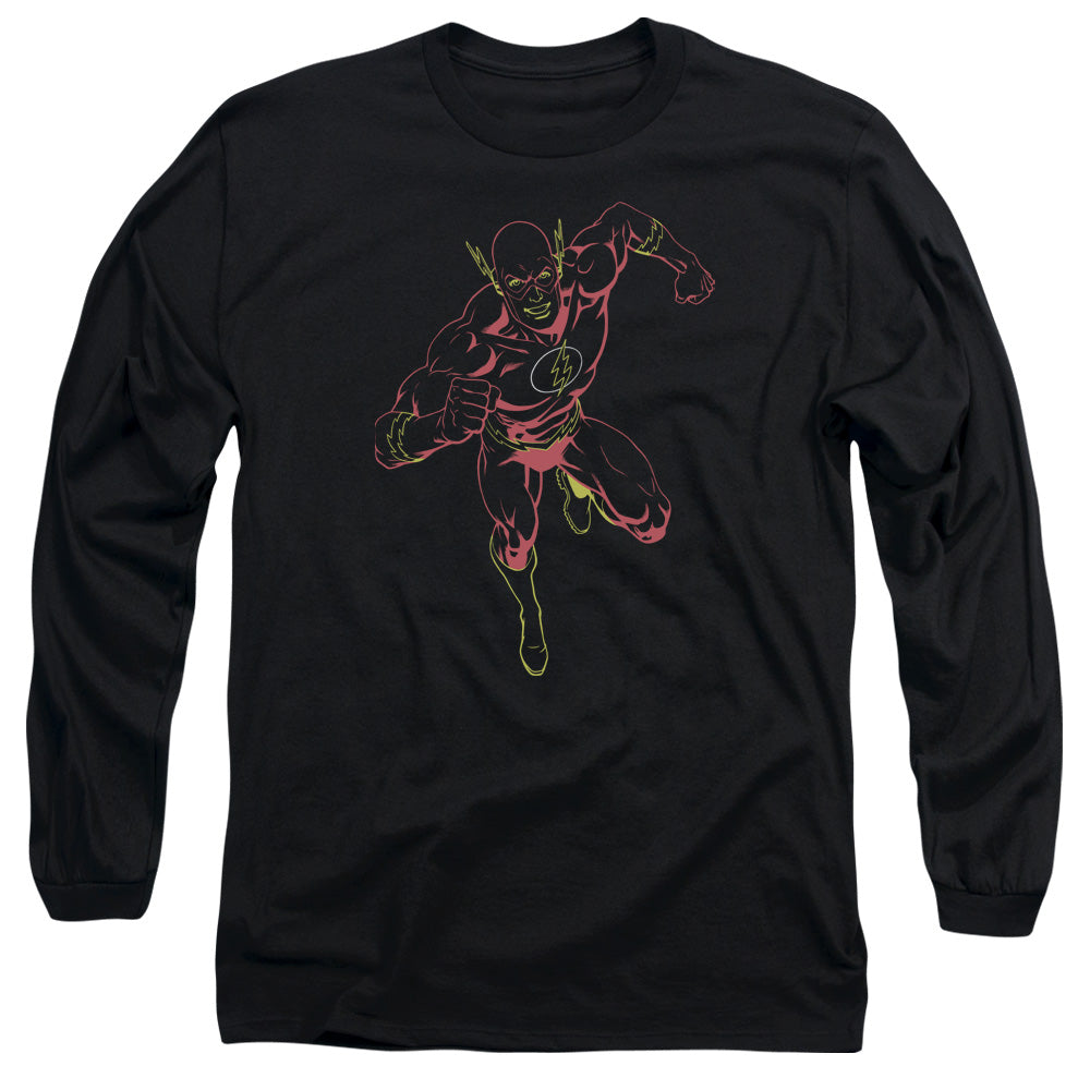 Justice League Neon Flash Long Sleeve T-Shirt