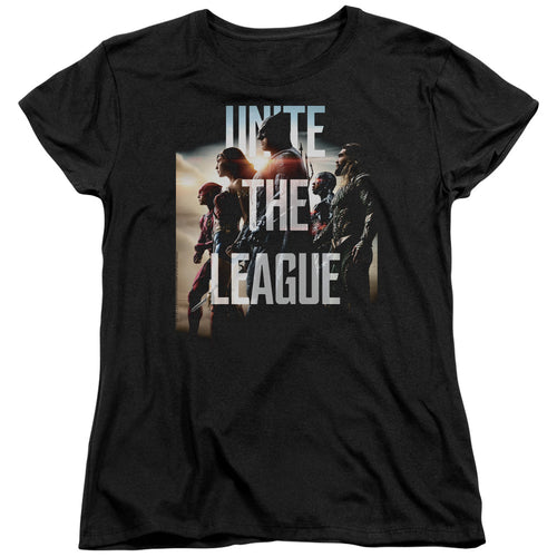 Justice League Dawn Womens T-Shirt