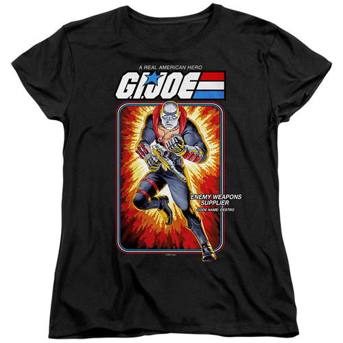 G.I. Joe Destro Card Womens T-Shirt