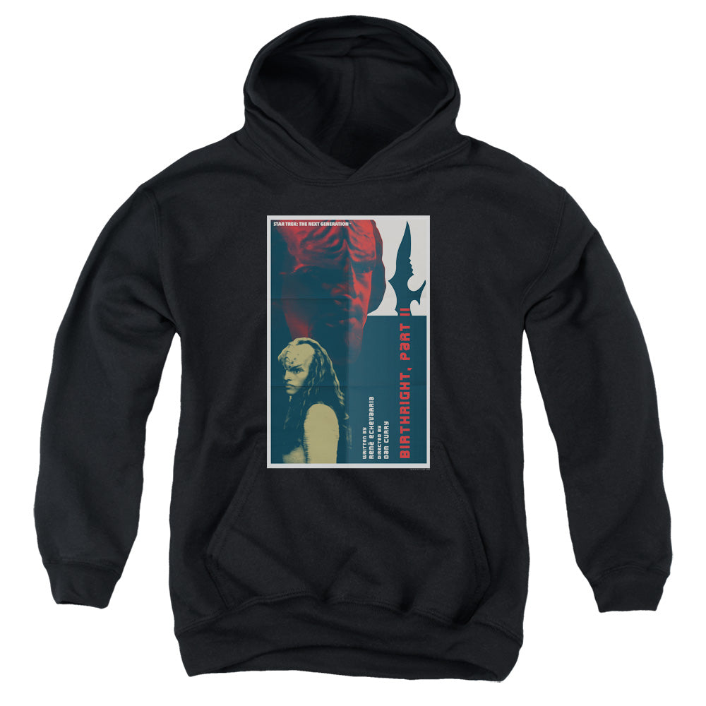 Star Trek Birthright Part II Black Youth Hoodie