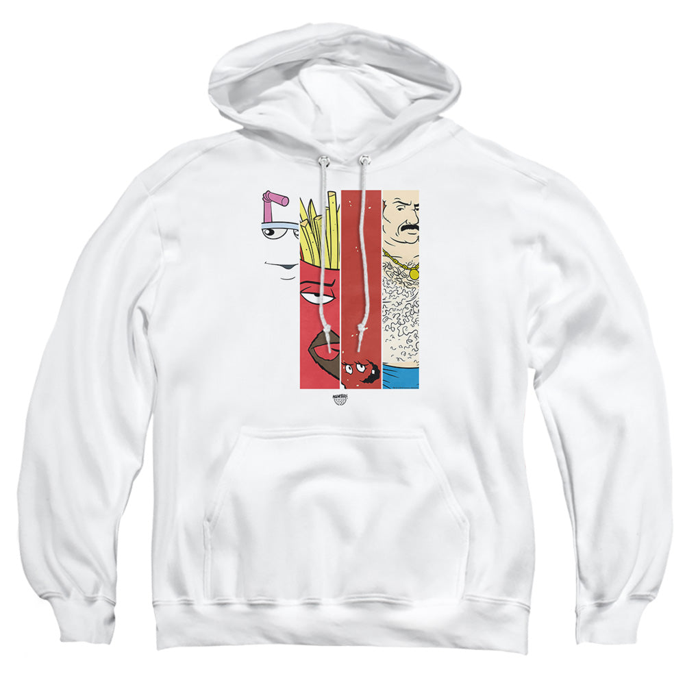 Aqua Teen Hunger Force Group Tiles Pullover Hoodie