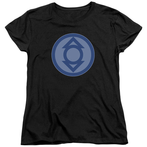 Green Lantern Indigo Symbol Womens T-Shirt