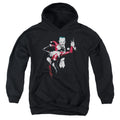 Batman Harley And Joker Youth Hoodie