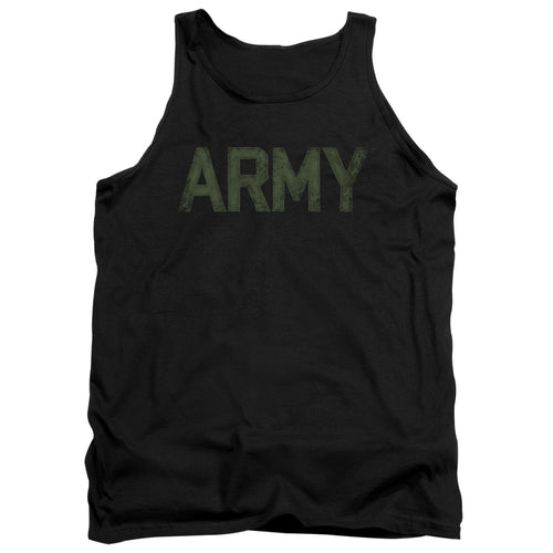 US Army Distressed Letters Tank Top