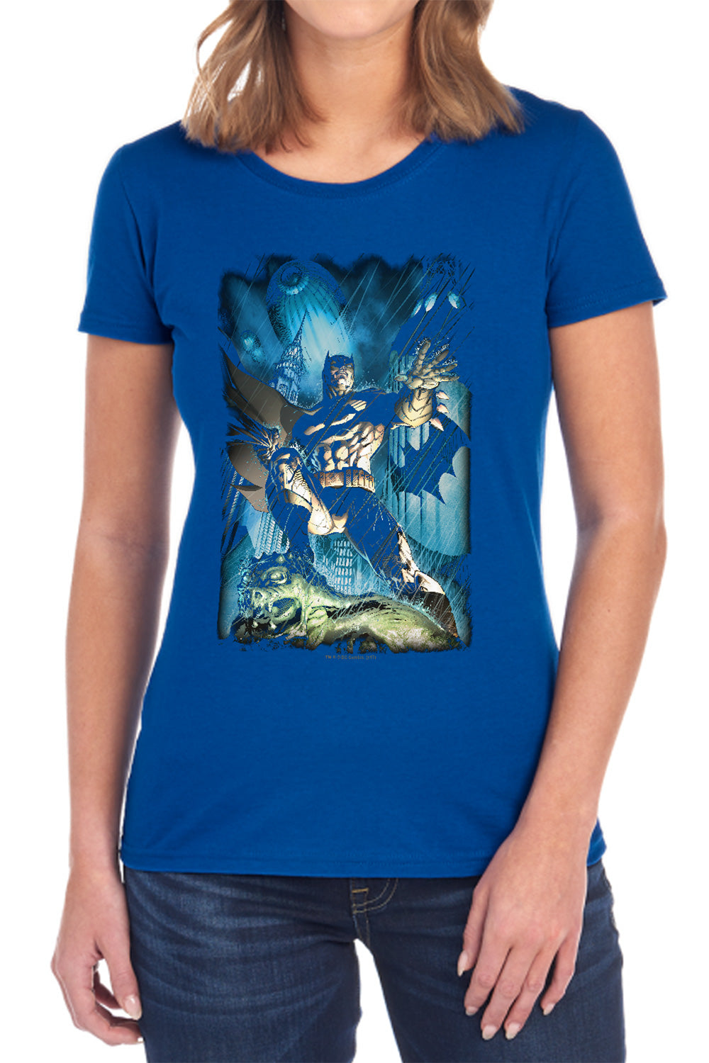 Batman Stormy Dark Knight Womens T-Shirt