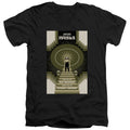 Star Trek Masks Black V-Neck T-Shirt