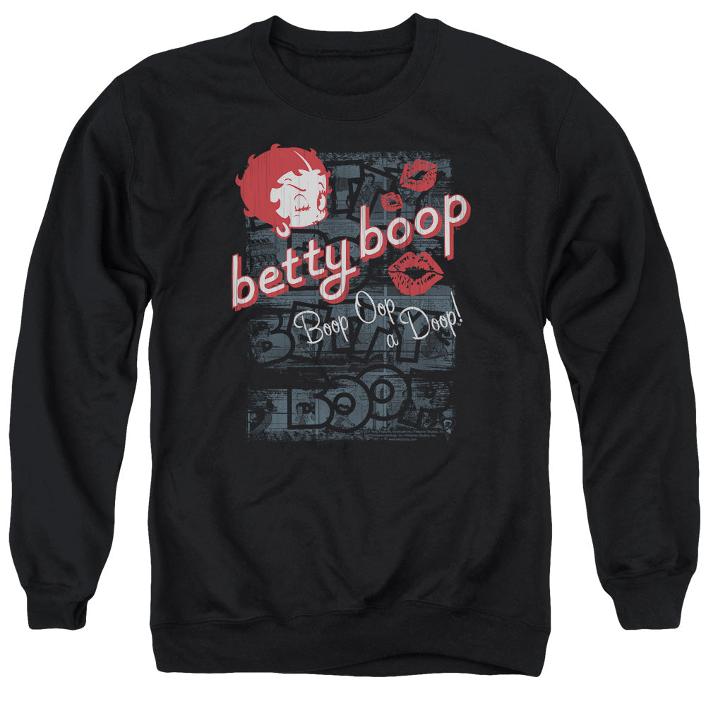 Betty Boop Boop Oop Crewneck Sweatshirt