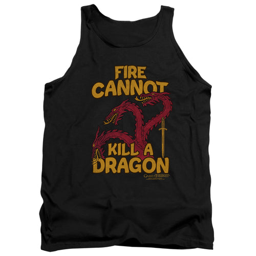 Game of Thrones Dragons With Fire Tank Top