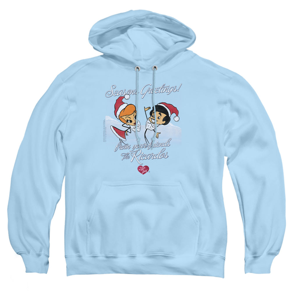 I Love Lucy Animated Christmas Pullover Hoodie