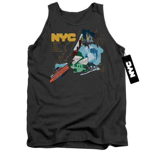 New York City Five Boroughs Tank Top
