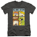 Rugrats We Want Reptar! Comic V-Neck T-Shirt