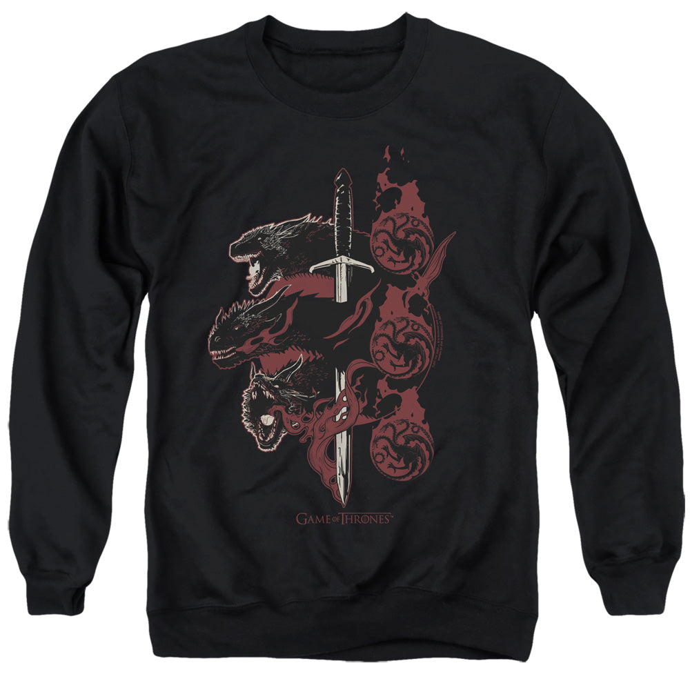 Game of Thrones Targaryen Dragons Crewneck Sweatshirt