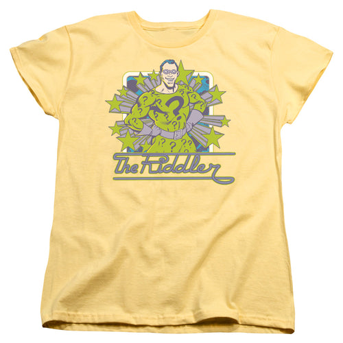 DC Comics Riddler Stars Womens T-Shirt
