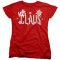 Christmas Mrs Claus Womens T-Shirt