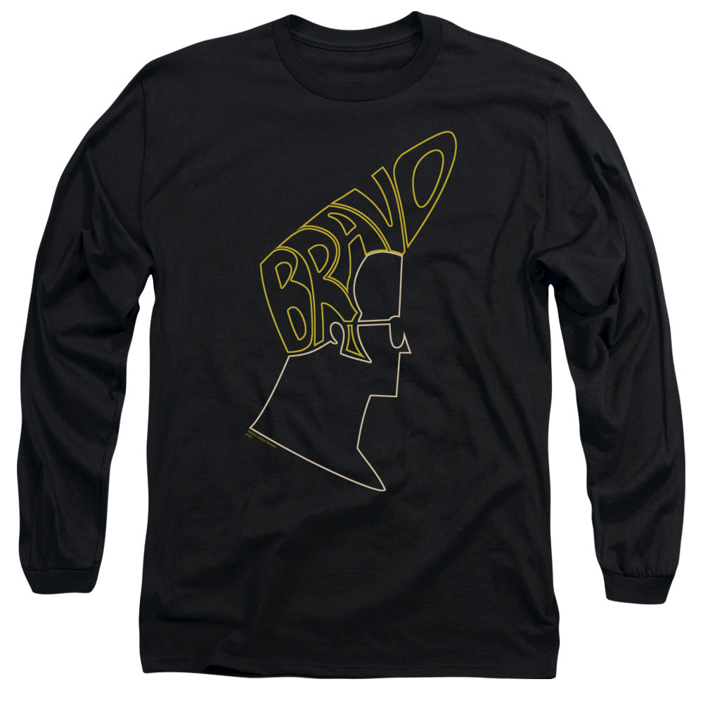 Johnny Bravo Bravo Hair Long Sleeve T-Shirt