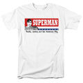 Superman for President White T-Shirt