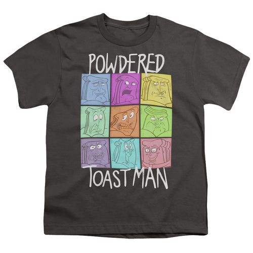 Ren and Stimpy Powdered Toast Man Expressions Youth/Toddler T-Shirt