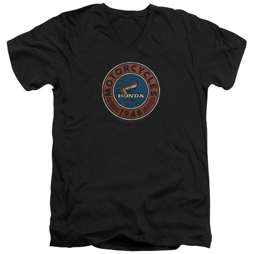 Honda Motorcycle V-Neck T-Shirt