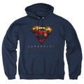 Supergirl Logo Glare Pullover Hoodie