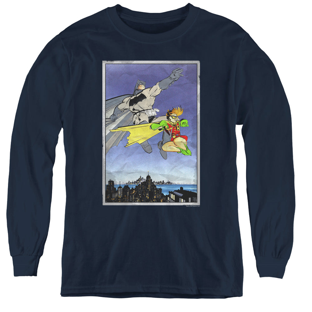Batman Dkr Duo Youth Long Sleeve T-Shirt