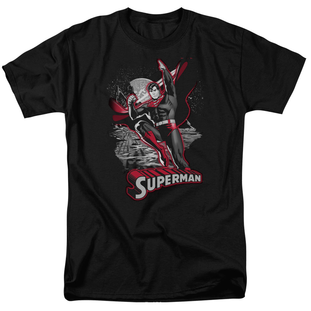 Justice League Superman Red & Gray T-Shirt