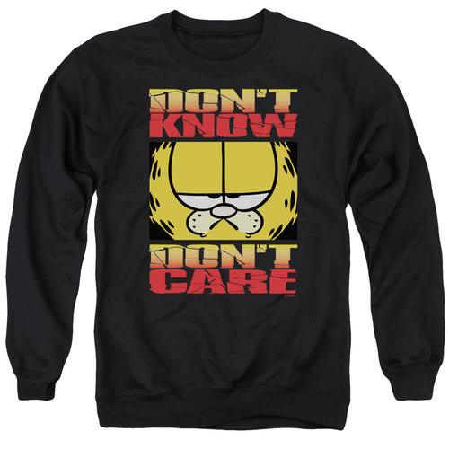 Garfield Dont Know Dont Care Crewneck Sweatshirt