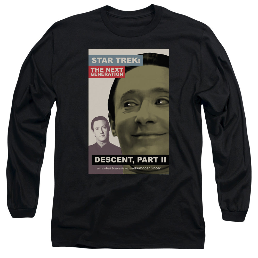 Star Trek Descent Part II Black Long Sleeve T-Shirt