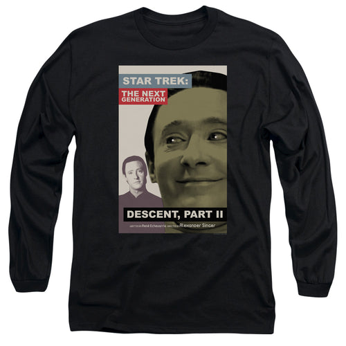 Star Trek Descent Part II Black Long Sleeve T-Shirt