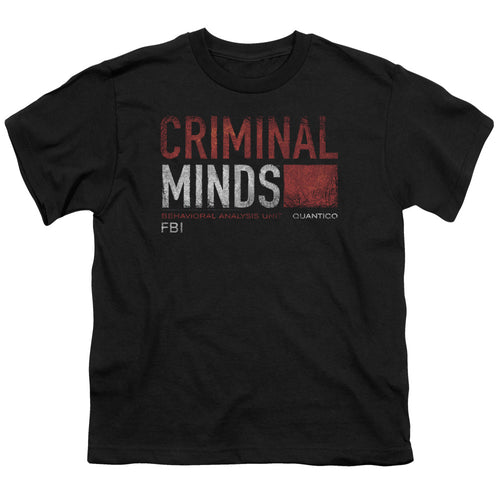 Criminal Minds Title Card Youth/Toddler T-Shirt