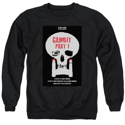 Star Trek Gambit Part I Black Crewneck Sweatshirt