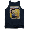 Betty Boop Power Navy Tank Top
