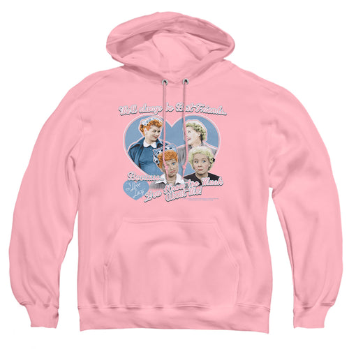 I Love Lucy Always Best Friends Pullover Hoodie