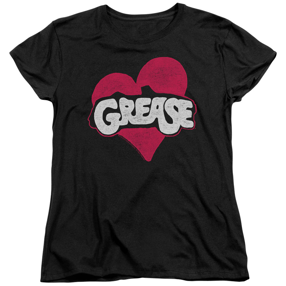 Grease Heart Womens T-Shirt