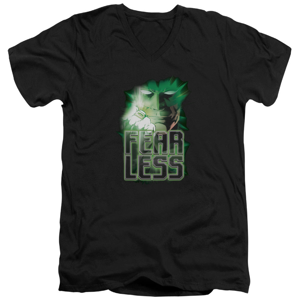 Green Lantern Fearless V-Neck T-Shirt