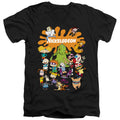 Nickelodeon Splat Group V-Neck T-Shirt
