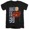 Star Trek Make It So V-Neck T-Shirt