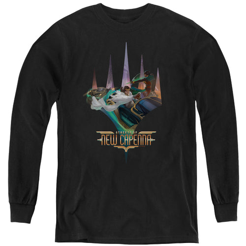 Magic the Gathering Planeswalker Logo Youth Long Sleeve T-Shirt