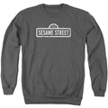 Sesame Street One Color Logo Crewneck Sweatshirt