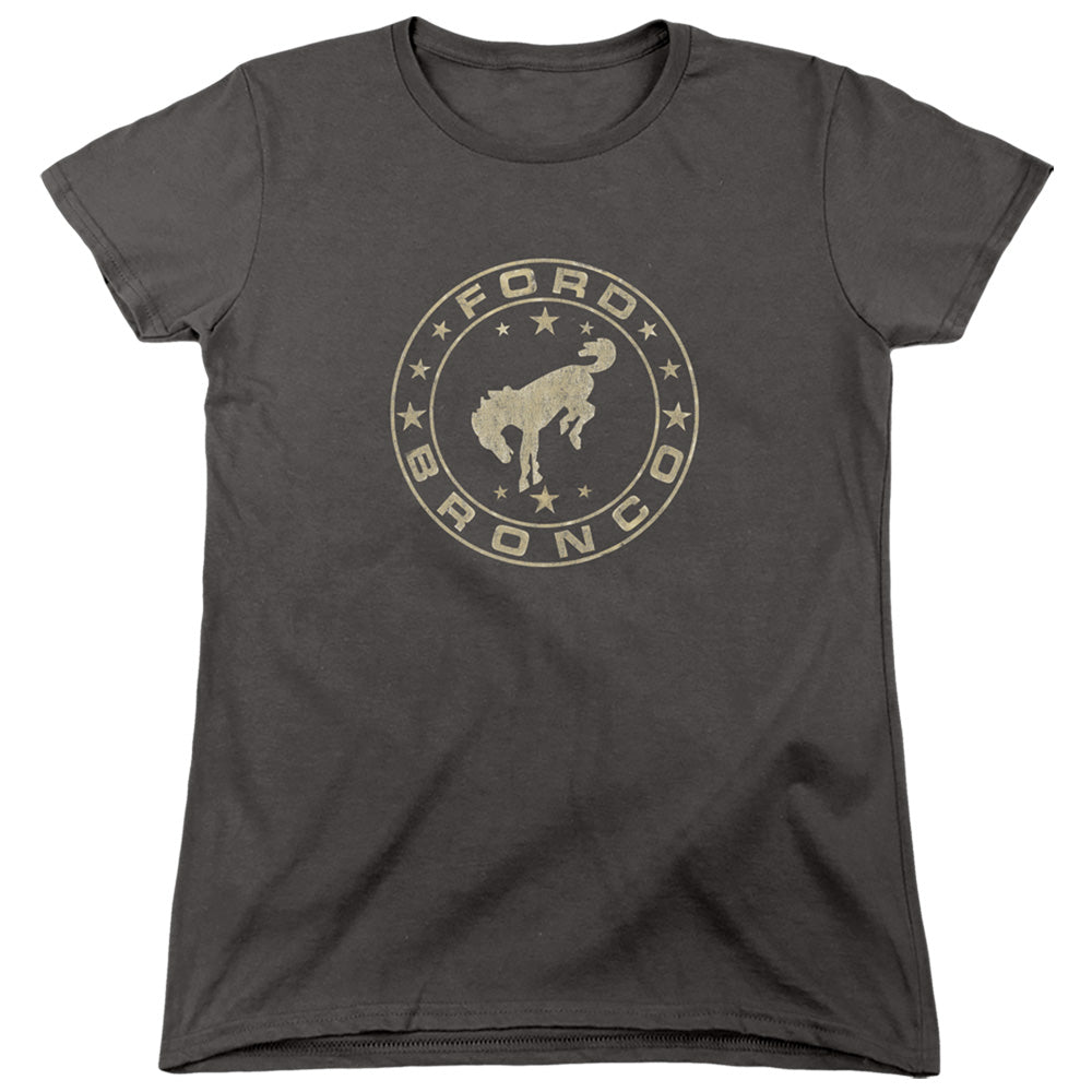 Ford Vintage Star Bronco Womens T-Shirt
