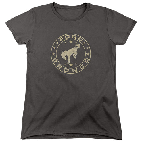 Ford Vintage Star Bronco Womens T-Shirt