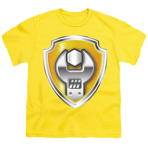 Paw Patrol Rubble Badge Youth/Toddler T-Shirt