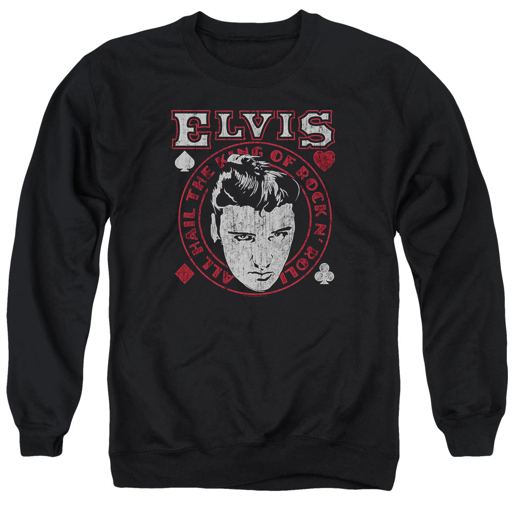 Elvis Presley Hail The King Crewneck Sweatshirt