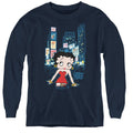 Betty Boop Square Youth Long Sleeve T-Shirt