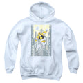 Mighty Morphin Power Rangers White Ranger Deco Youth Hoodie
