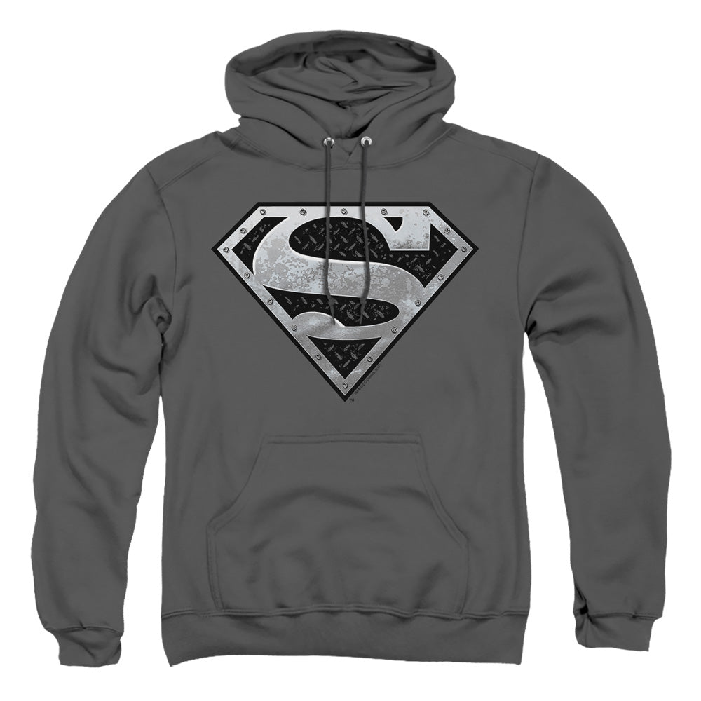 Superman Super Metallic Shield Pullover Hoodie