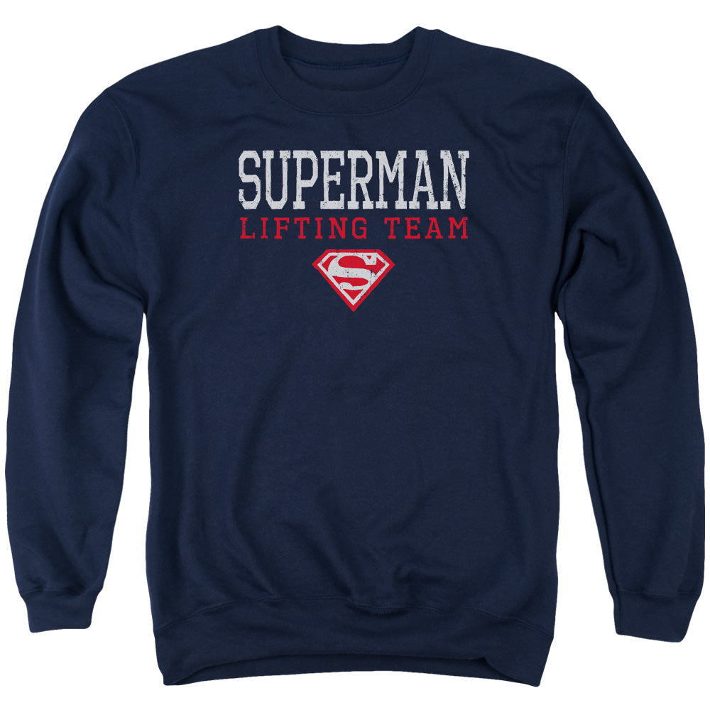 Superman Lifting Team Crewneck Sweatshirt
