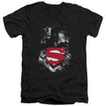 Superman Darkest Hour V-Neck T-Shirt