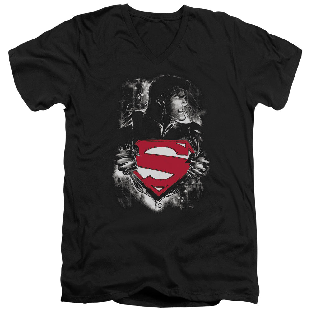 Superman Darkest Hour V-Neck T-Shirt