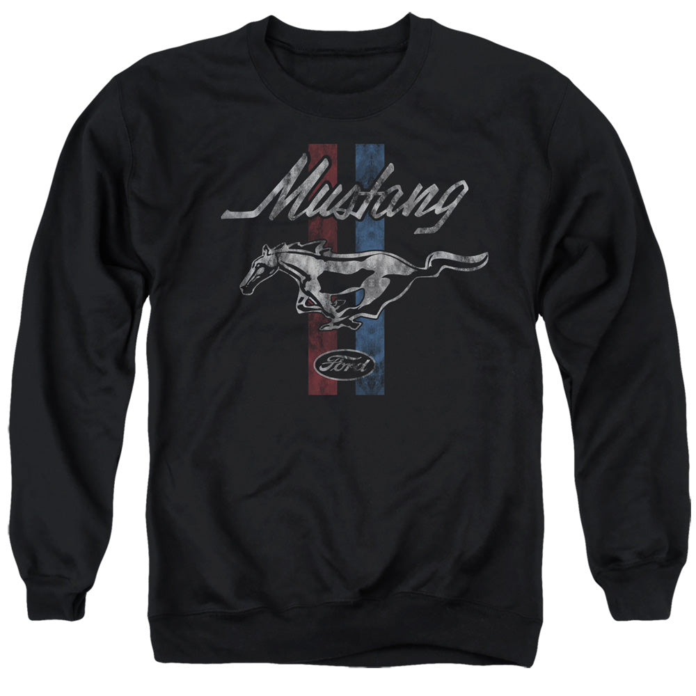 Ford Mustang Stripes Crewneck Sweatshirt