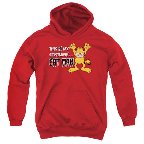 Garfield Cat Man Youth Hoodie